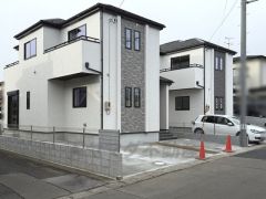 向かって左が2号棟