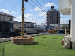 お手入れしやすいお庭