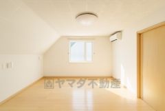 二階洋室。ＬＥＤ照明新規交換を行います。（写真はリフォーム後のイメージ写真になります）