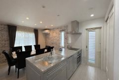 お洒落で使い勝手の良いキッチン