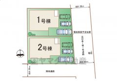 カースペースは3台分。道路が広いので駐車もノンストレス。
