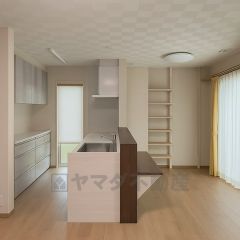 陽当りよいカウンターキッチンのあるＬＤＫ（空室イメージ写真となります）