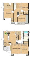 ご家族が多くてもゆとりある4ＬＤＫ